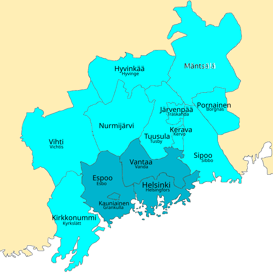 Dronekuvausta PK-seudulla – Helsinki, Espoo, Vantaa, Vihti & Lohja